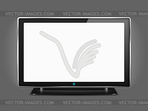 LCD TV - royalty-free vector image