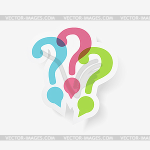 Question Mark - vector clip art