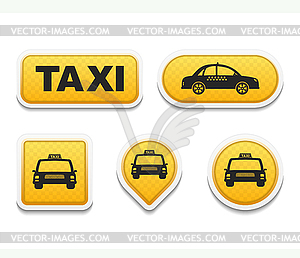 Taxi - vector clipart