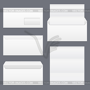 Envelopes and Paper - vector image