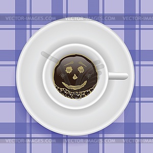 Cup of coffee - vector clip art