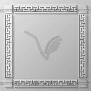 Gray frame - vector clip art