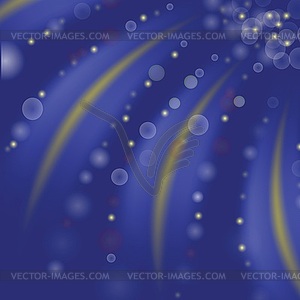 Starry blue background - vector clip art