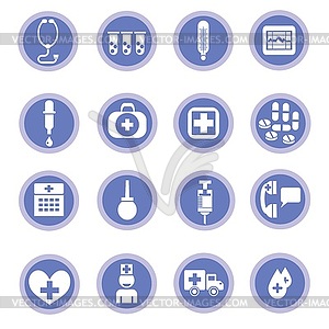 Medical icons - vector image