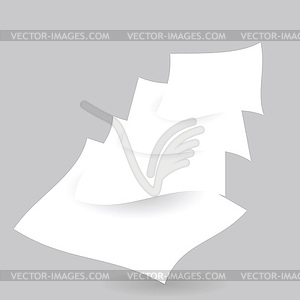 Sheets - vector EPS clipart