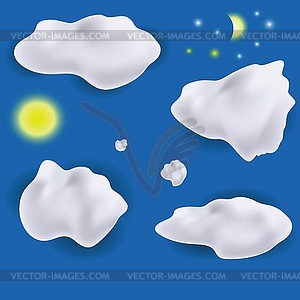 Clouds - vector clipart