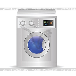 Washing mashine - vector image