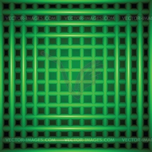 Green checkered background - royalty-free vector image
