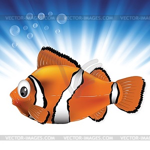 Морские рыбы - изображение в векторе / векторный клипарт