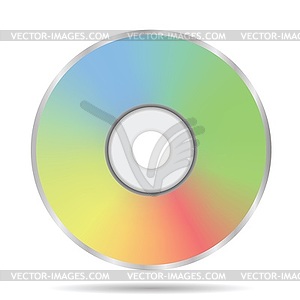 Compact disc - vector image