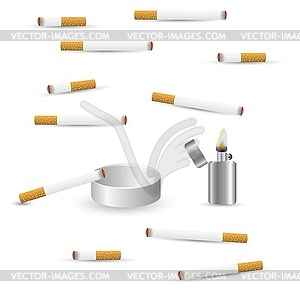 Cigarettes - vector image