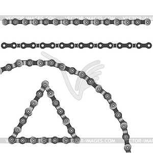 Bicycle chain - vector image