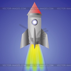 Spaceship - vector clipart