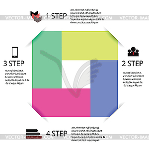 Info graphic element - vector clip art