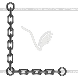 Chain letter - vector EPS clipart