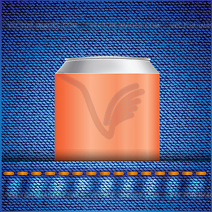 Drink can - vector clipart