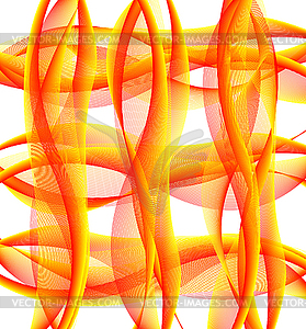 Abstract background with beautiful ribbons - vector clipart