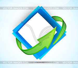 Abstract icon - vector image