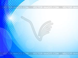 Bright blue background - vector clip art