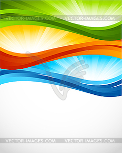 Bright colorful background - vector image