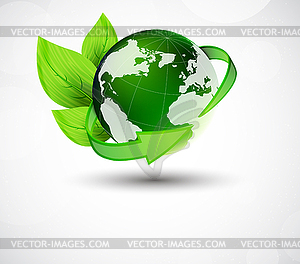 Ecology concept - vector image