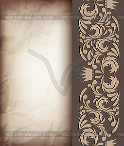 Vintage background - vector clipart