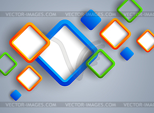 Abstract background with squares - vector clipart