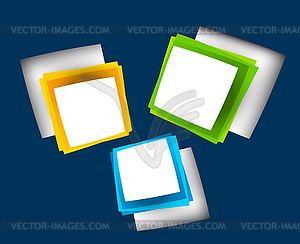 Background with squares - vector clip art