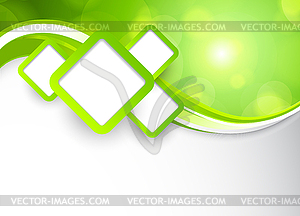 Abstract green background - vector clipart