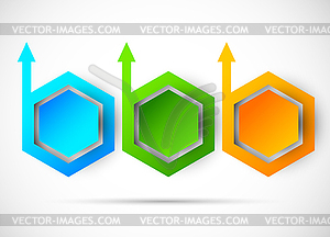 Progress steps - vector clip art