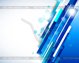 Abstract background in blue color - vector image