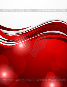 Abstract red background - vector clip art