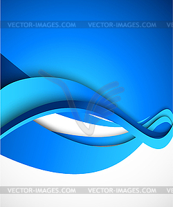 Abstract blue background - vector image