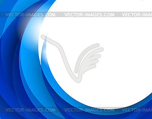 Abstract blue background - vector image
