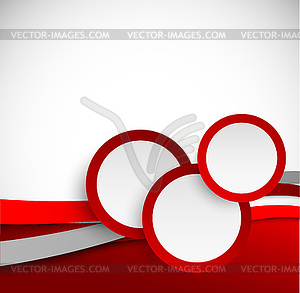 Abstract brochure - vector image