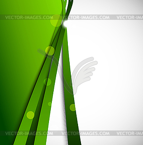 Abstract green background - vector image