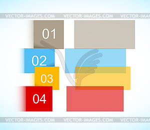 Colorful brochure - vector clipart