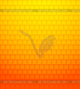 Abstract orange tiled background - vector image