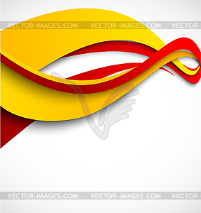 Abstract wavy background - vector clip art