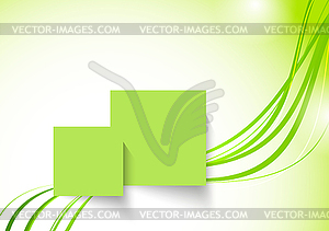 Green background - vector clip art