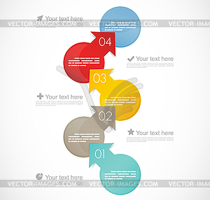 Infographic template - vector clipart