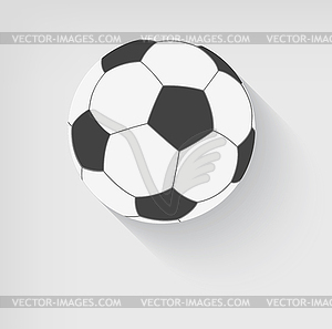 Soccer ball icon - vector clip art