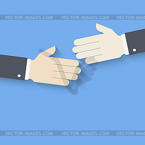 Partnership concept - vector clip art