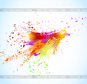 Abstract grunge background - vector clipart