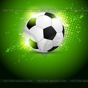 Soccer ball design - vector clipart