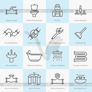 Set of icons - vector clipart