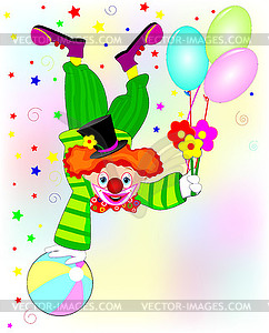 Clown - vector image