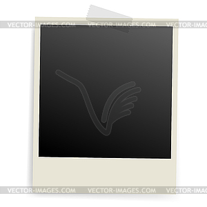 Photo frame - vector image