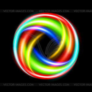 Colorful circle - vector image