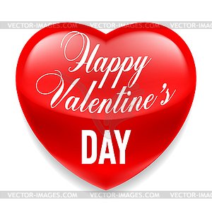 Valentine heart - vector image